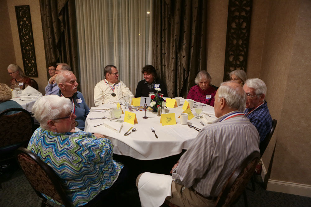 Annual Veterans Day dinner in the Geisen Reception Centre